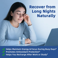 iMATCHME bottle label highlights glutathione and quercetin