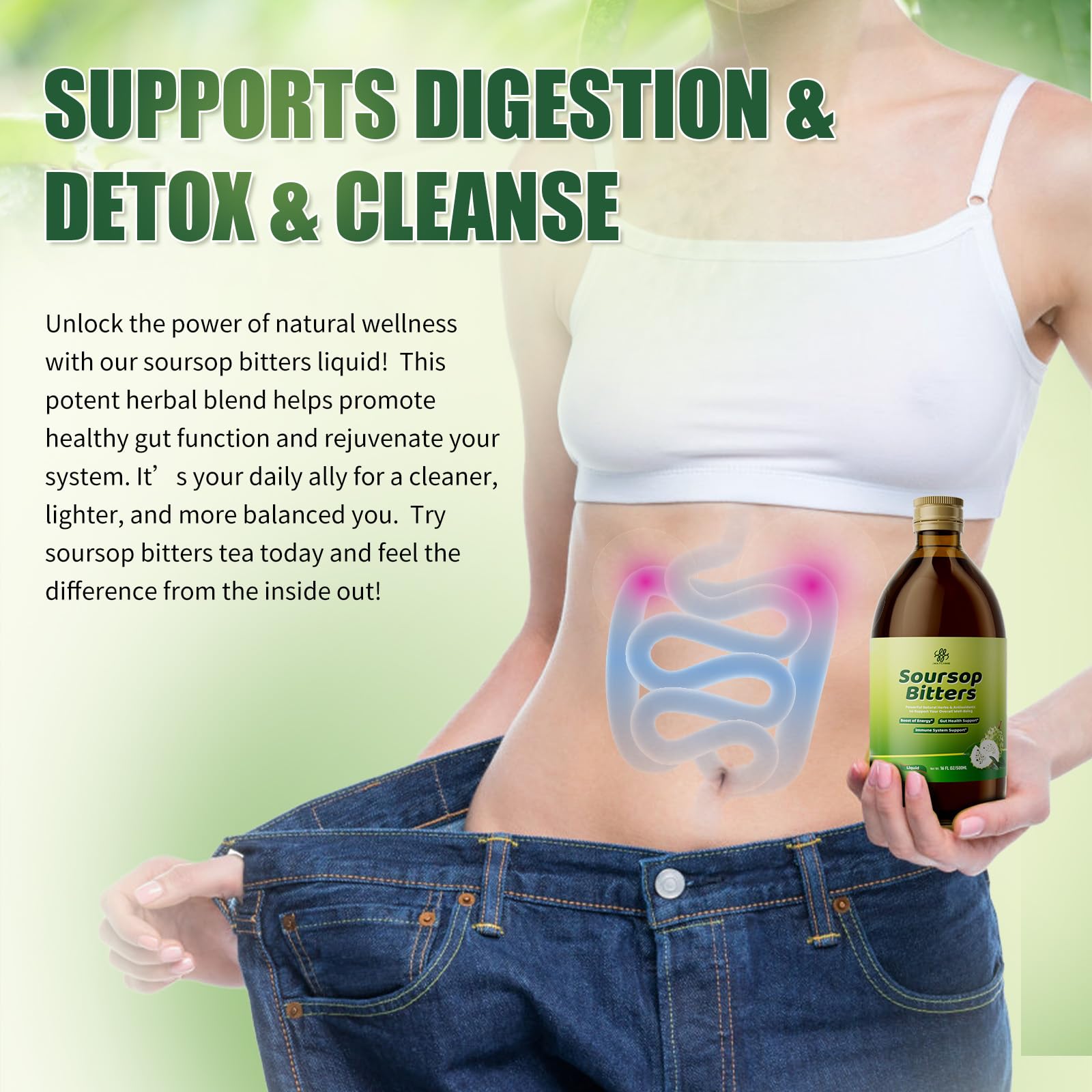 iMATCHME Soursop Bitters with black seed emphasizes immune-supporting notes.