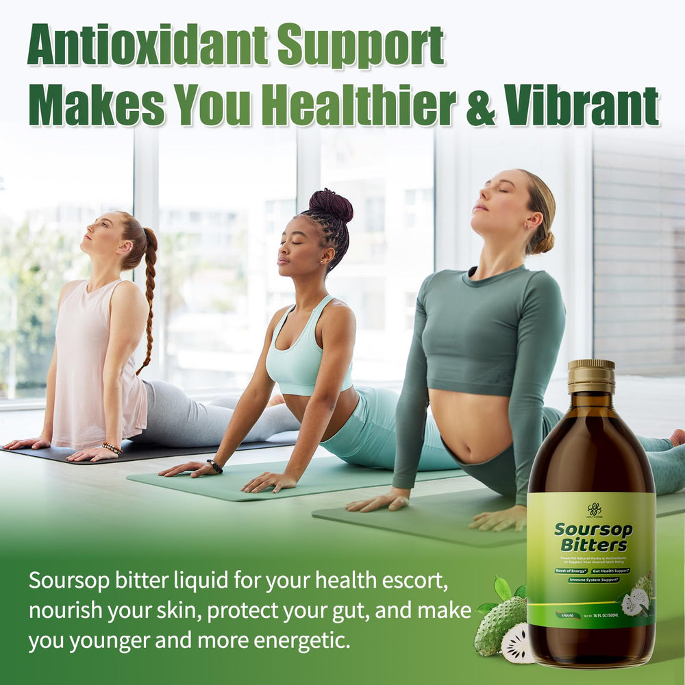 iMATCHME Soursop Bitters moringa leaves reveal the herbal blend.