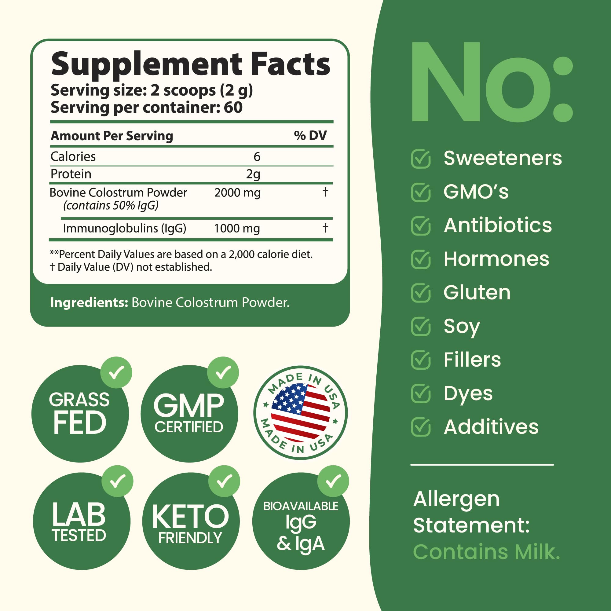 Immerge Health Super Colostrum in coffee, barely noticeable taste.