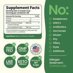 Immerge Health Super Colostrum in coffee, barely noticeable taste.