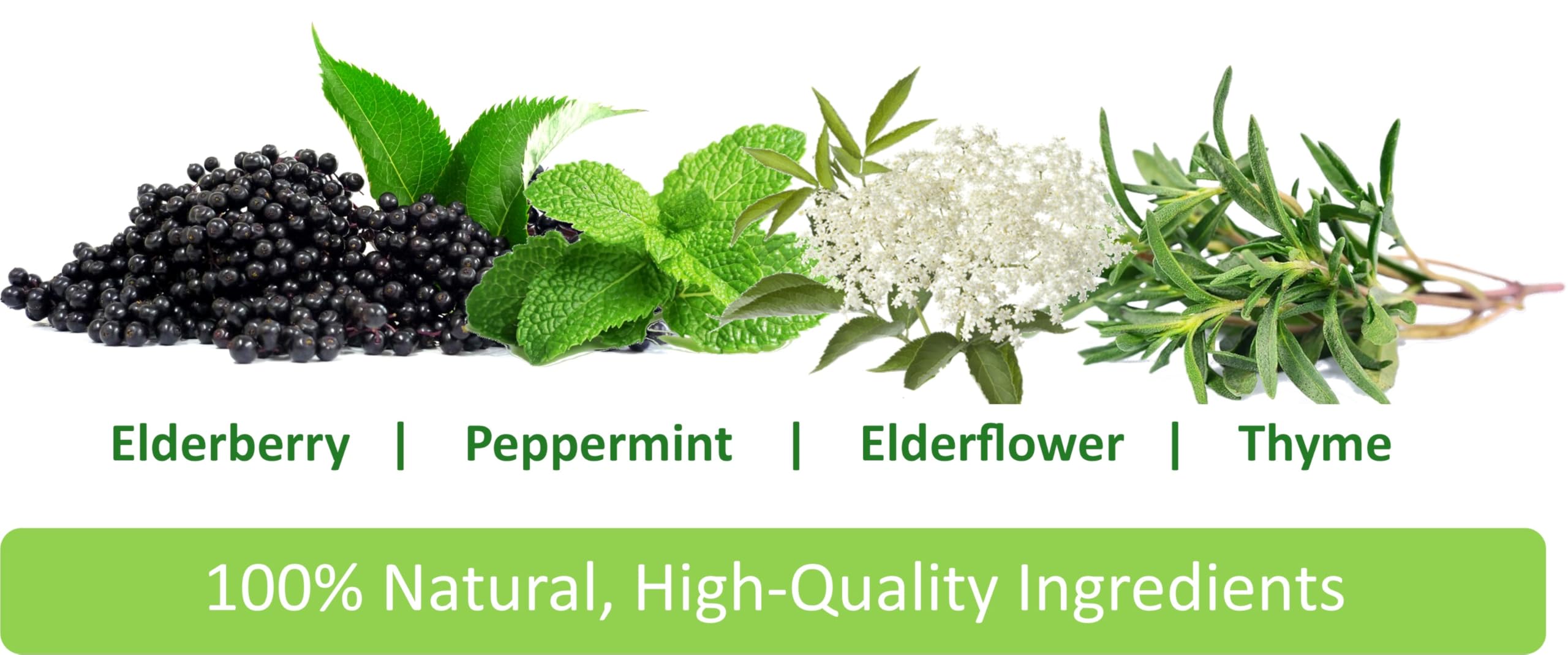 Immunia elderberry syrup goblet ready-to-use serving for easy consumption.