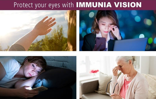 Immunia Vision dosing cup for accurate 5 ml measurement