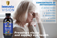 Immunia Vision bottle refrigerated after opening to preserve freshness