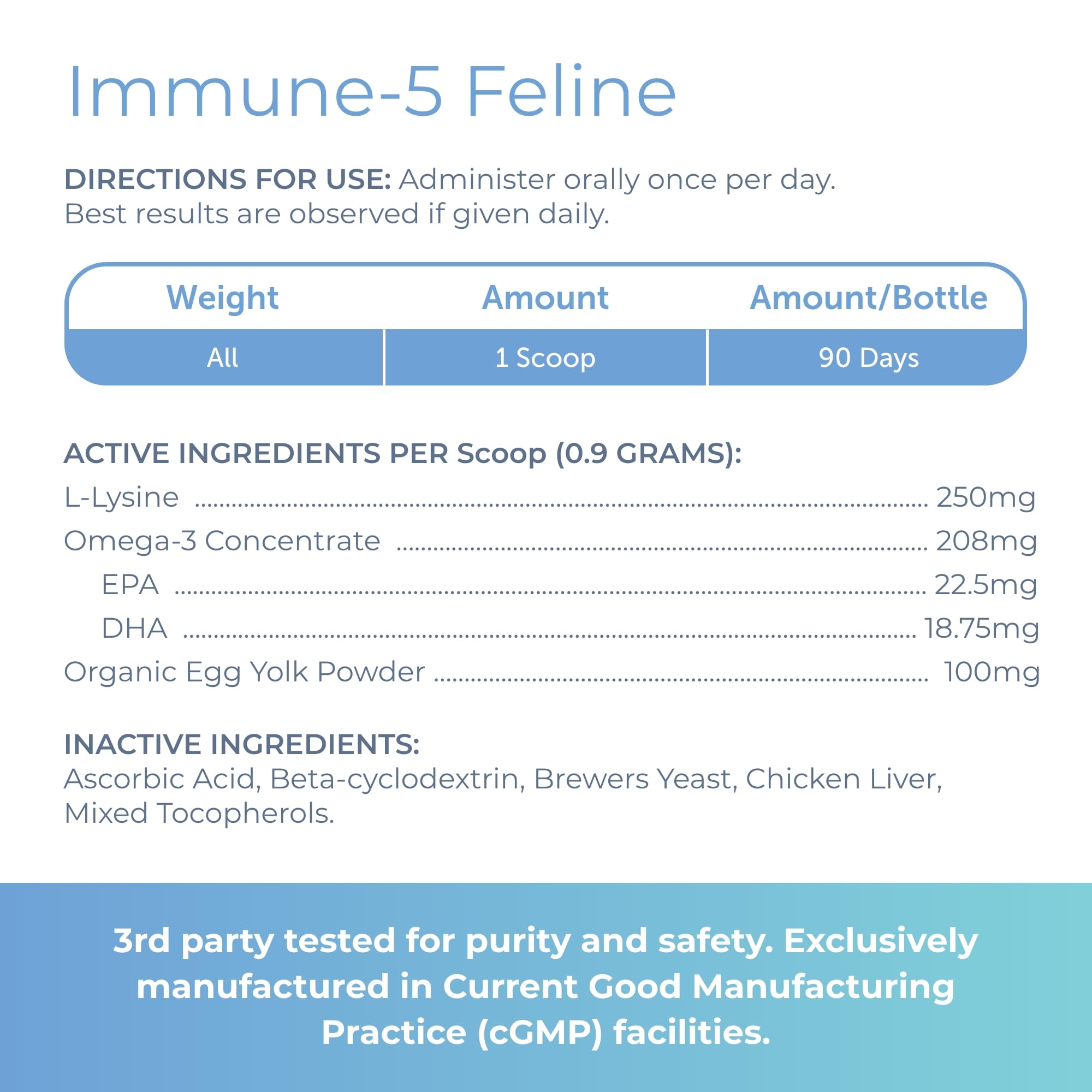 Immuno-5 egg yolk powder detail showing natural immune components.