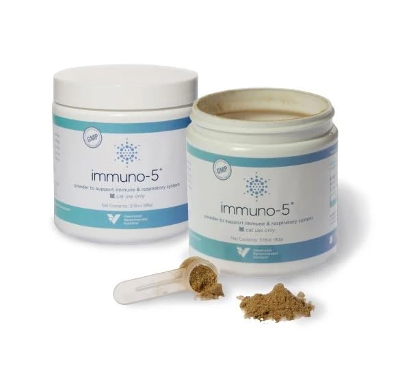 Immuno-5 measuring spoon included for accurate dosing.