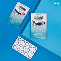 Immunocal Wimms Smart Chews kid smile demonstrates joyful daily supplement routine