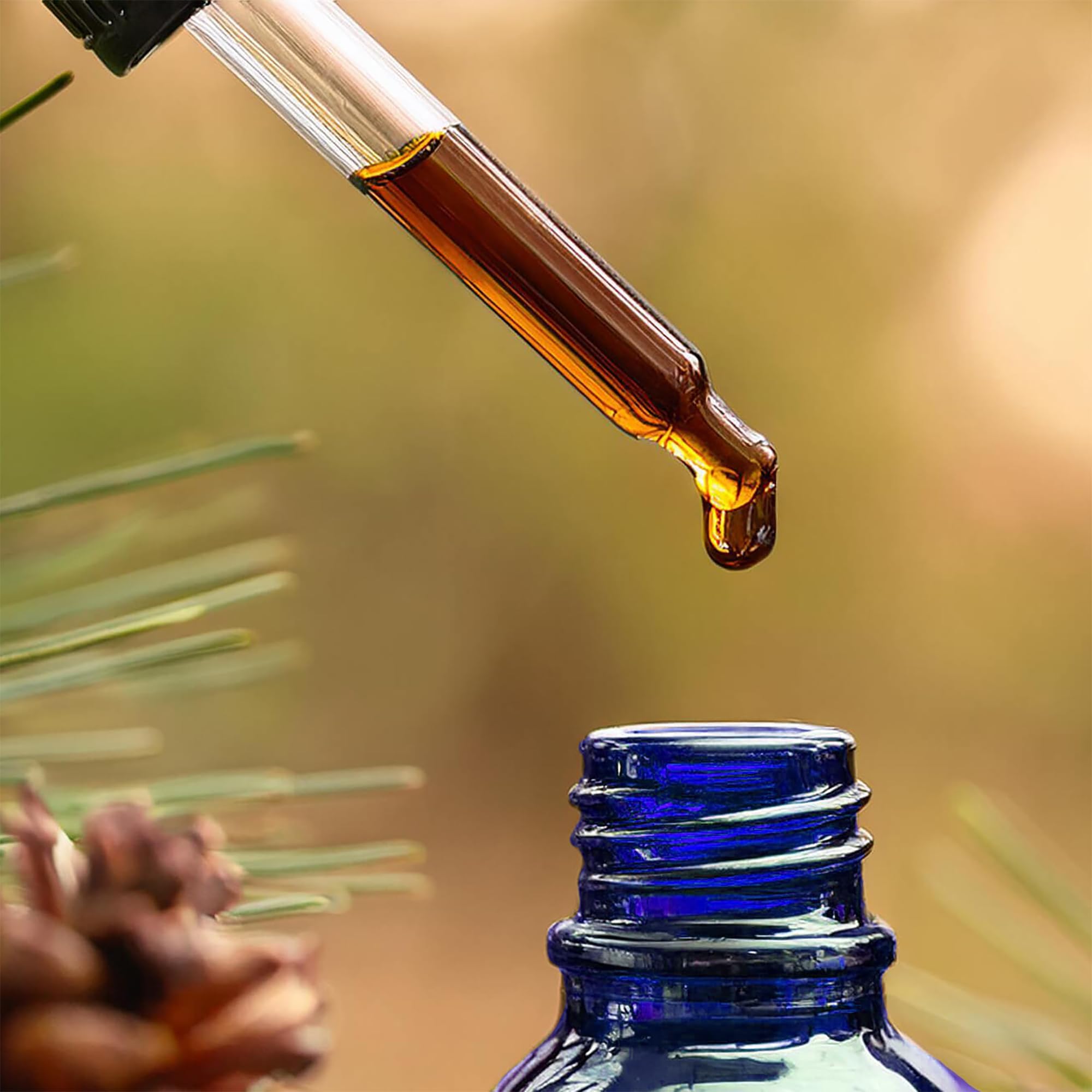 Immunophen ingredients panel with pine cone extract and vitamin C.