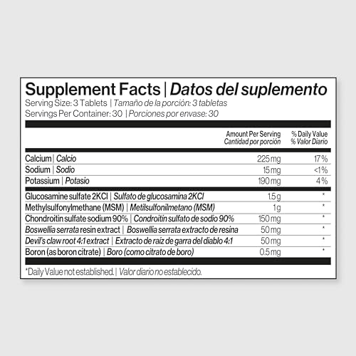 Immunotec Contralenta bottle with glass highlighting convenient, everyday joint care