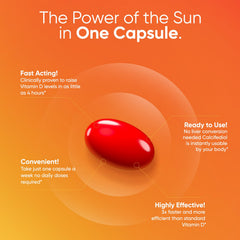Immunotec Sunray weekly dose highlights convenience and value.