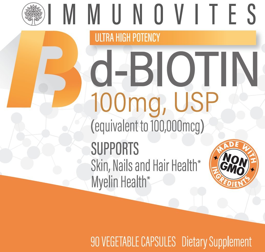 USA-made IMMUNOVITES Biotin produced in FDA-inspected facility