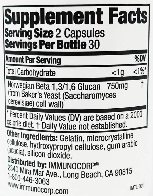 Immutol capsules close-up emphasizing purity and easy ingestion.