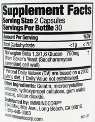 Immutol capsules close-up emphasizing purity and easy ingestion.