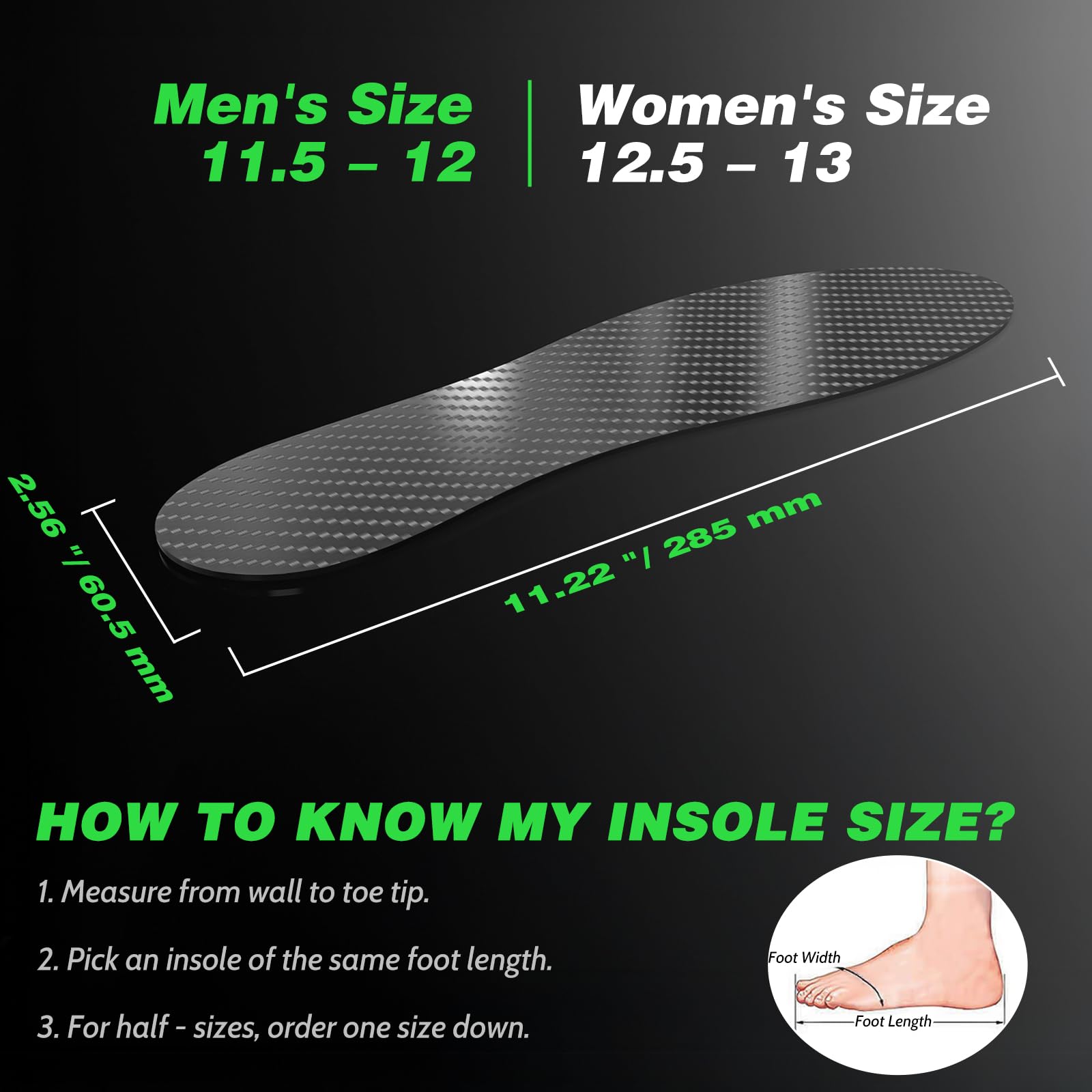 imonujo carbon fiber insole is lightweight and travel-ready for daily wear