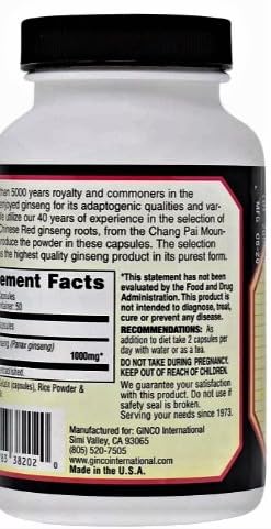 Imperial Elixir Chinese Red Ginseng label closeup emphasizes trusted branding and clarity.