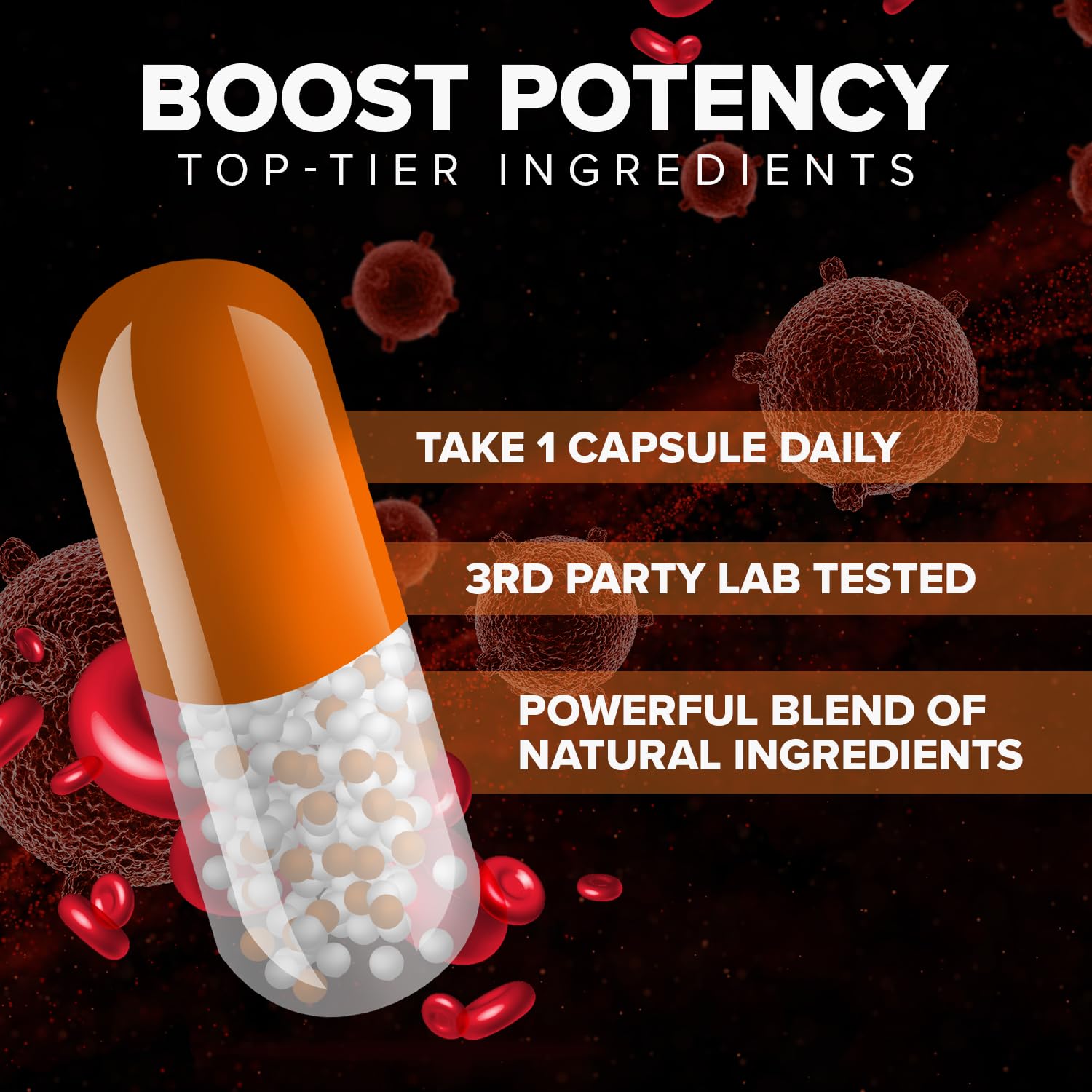 Arialief capsules close-up reveals smooth capsules and a convenient daily dose.