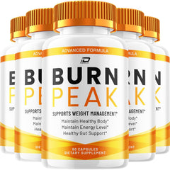 Indelo Burn Peak Capsules bottle closeup, convenient daily supplement for busy routines.