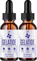 Indelo Gelatide Drops bottle front for daily wellness routine