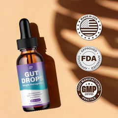 Indelo Gut Drops nature scene suggesting daily wellness on the go