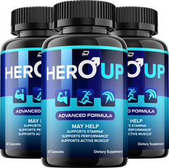 Indelo Hero Up capsule close-up highlighting natural ingredients for daily wellness