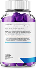 Indelo Primo Boost XL gummies pouring from bottle illustrating convenient daily routine