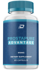 Indelo Prostapure bottle front view for men's energy support, natural blend.