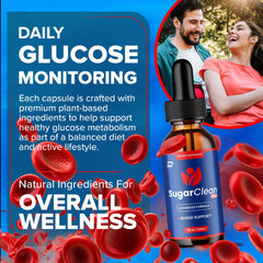 Indelo Sugar Clean Pro advanced formula label highlights natural ingredients.