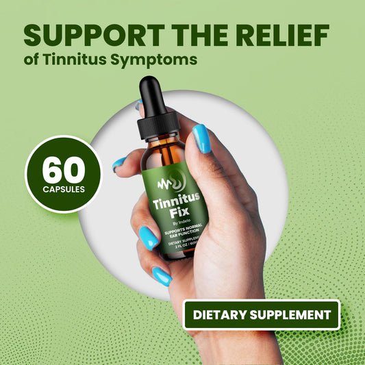 Indelo Tinnitus Fix Drops dropper for precise, convenient dosing.
