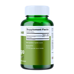 INFINITE AGE moringa capsules close-up highlights rich powder and smooth capsules for easy daily use