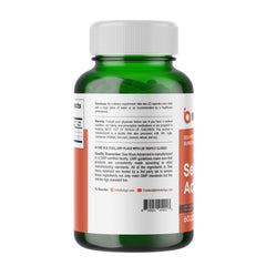 INFINITE AGE sea moss label COA closeup shows purity and quality assurance