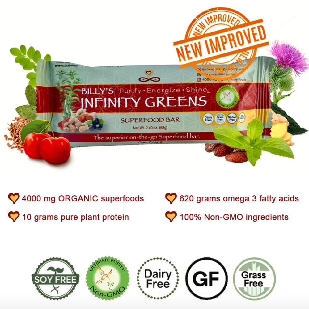 Infinity Greens bars during a multi-day trek, compact and protein-packed.