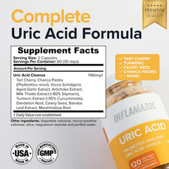Inflamazol Chanca Piedra extract featured for balance in herbal blend.