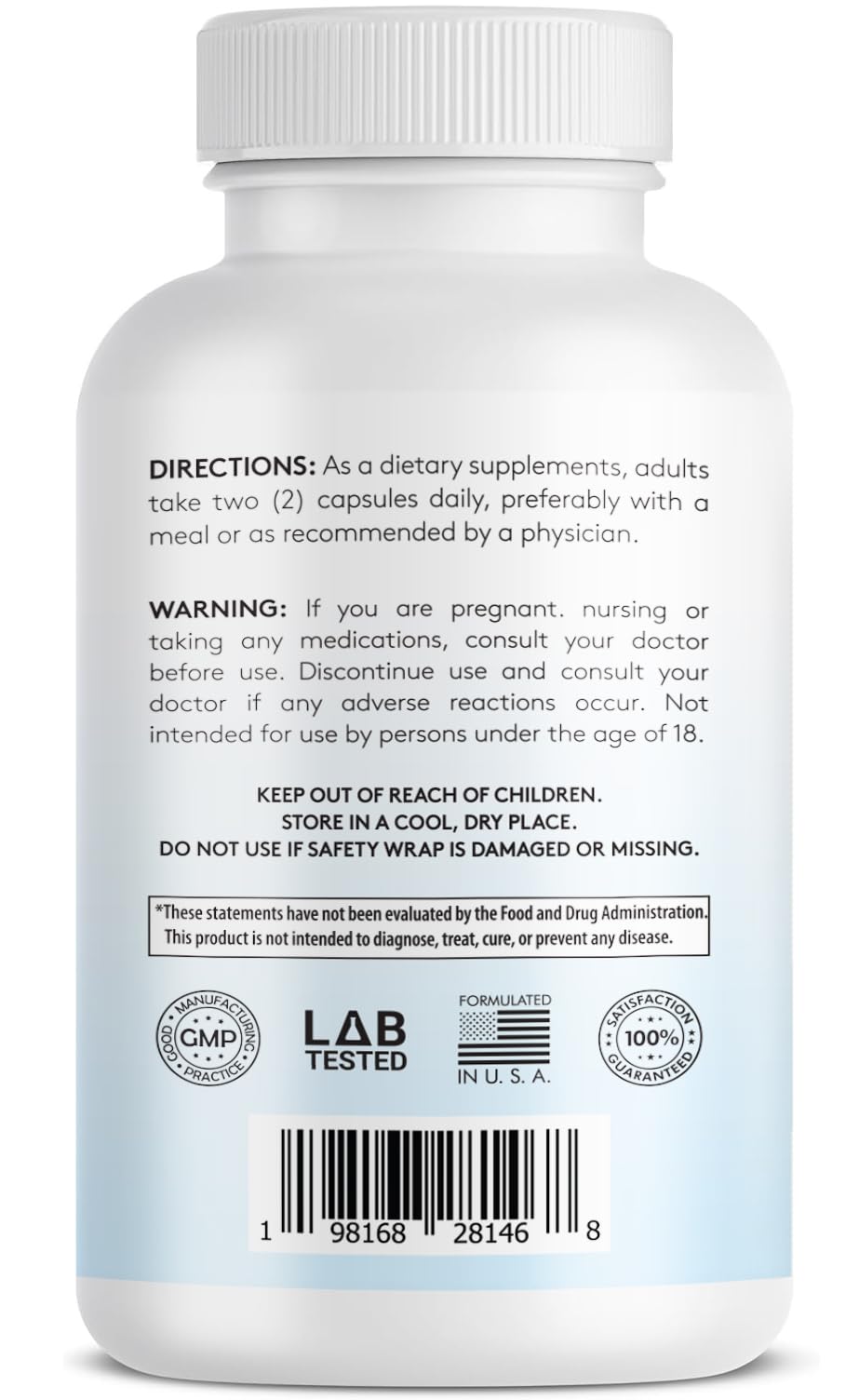Phytoceramides label packaging emphasizes gluten-free and non-GMO ingredients