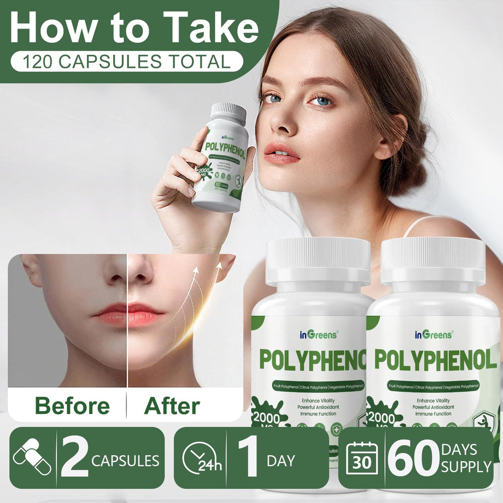 inGreens 25-in-1 polyphenols bottle ambient shot conveys quality and care.