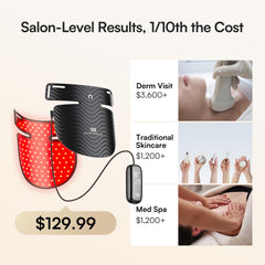 INIA home skincare session ready for at-home use.