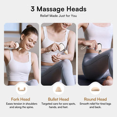 INIA PocketForce Mini Massage Gun travel case, compact kit for on-the-go massage.