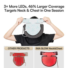 Rechargeable INIA controller side view for hands-free therapy.