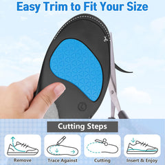 Inmoredo breathable anti-odor materials keep feet dry and fresh
