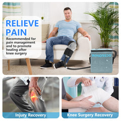 Inmoredo Cold Therapy Machine 16-quart cooler delivering long-lasting cold flow.