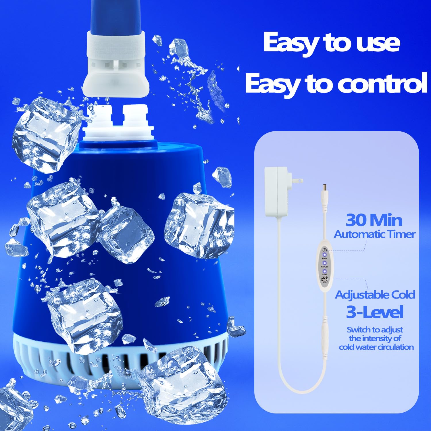 Inmoredo 8-foot cord lets you operate from a chair