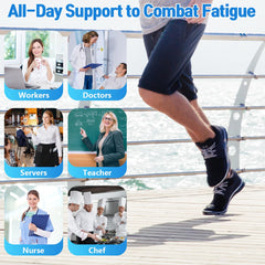 Inmoredo insoles shown inside a running shoe offering customizable daily support.