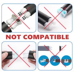 Inmoredo knee-therapy-pad-connectors illustrate compatibility with INMOREDO machines for easy setup.