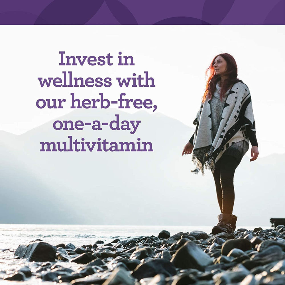 Nutrition label highlights B vitamins and Vitamin D3 for daily support.