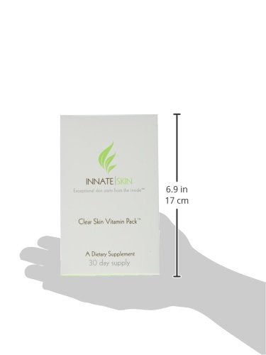 Innate Skin clear skin glow imagery — aspirational outcome with consistent use