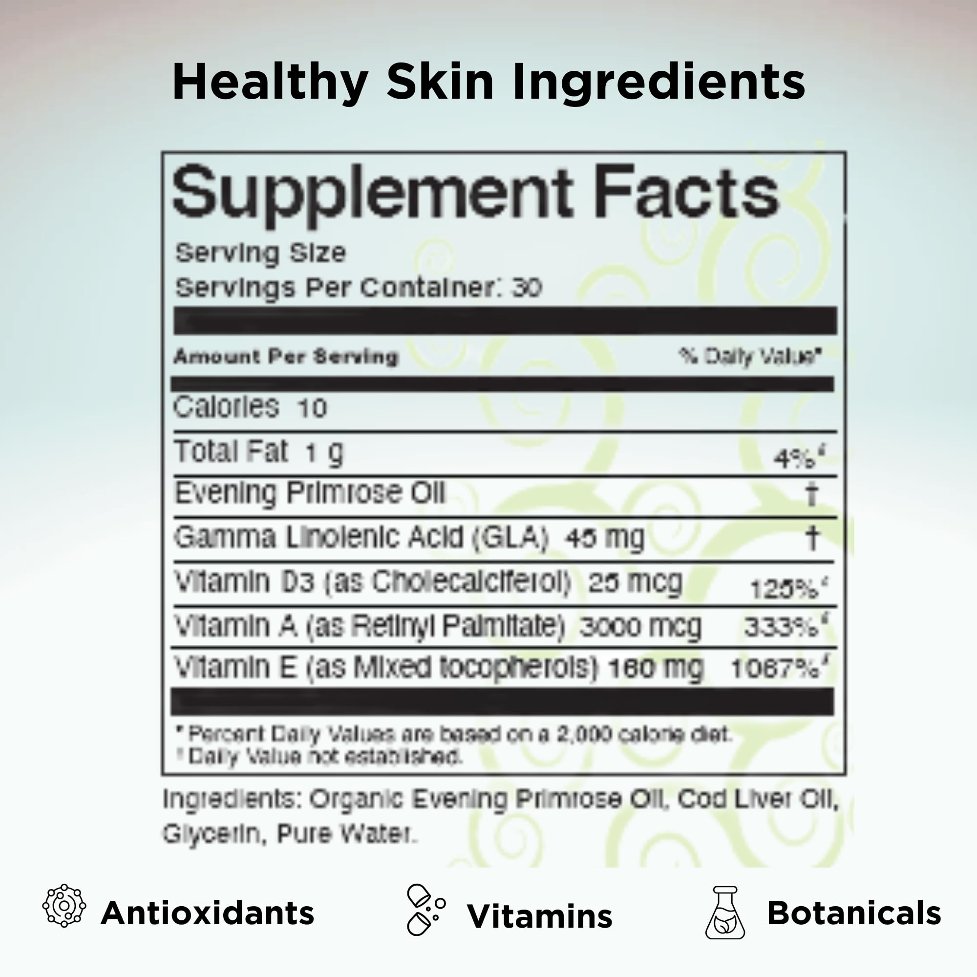 Innate Skin holistic skin health concept — supports overall skin vitality with vitamins