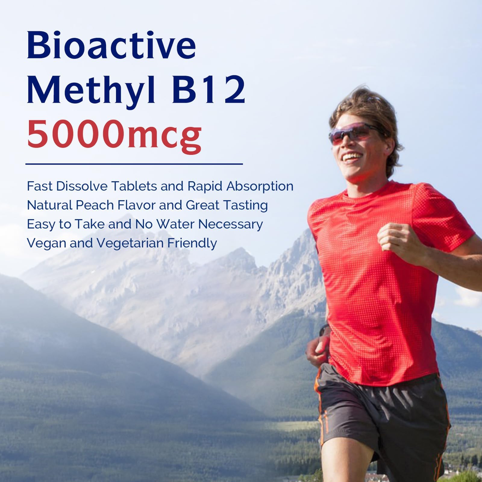 Innate Vitality methylcobalamin B12 melts rapidly for fast uptake