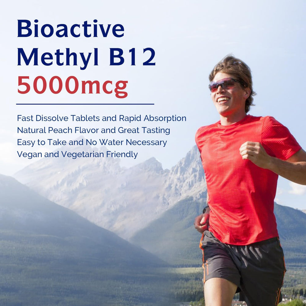 Innate Vitality methylcobalamin B12 melts rapidly for fast uptake
