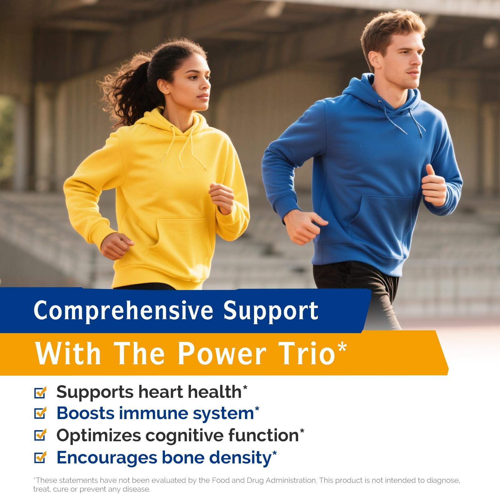 Innate Vitality D3 K2 bottle label highlighting D3 and K2 for bone support.