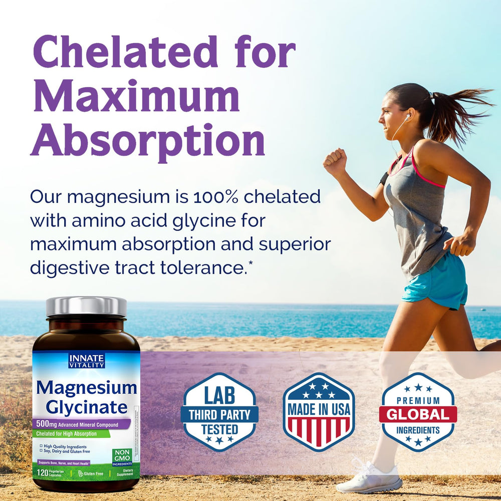 Innate Vitality 120-capsule pack pictured for everyday convenience
