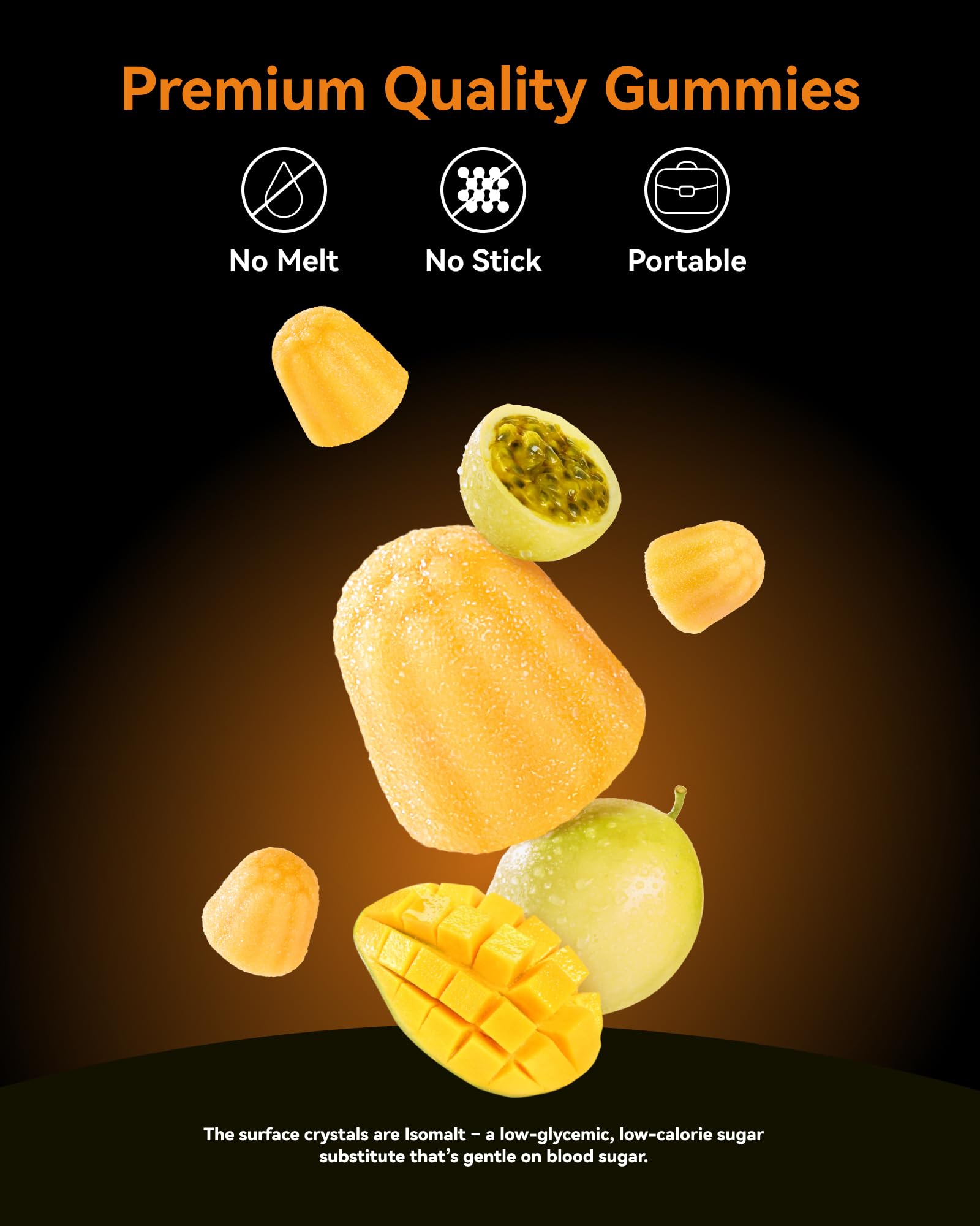 Inner Brightness gummies heat-resistant formula keeps texture in hot environments